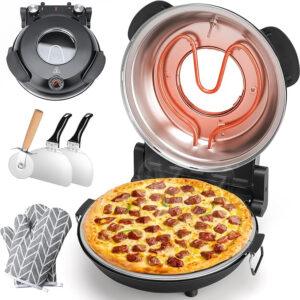 Pizza Maker Electric Baking Pan Crepe Maker Skillet Pancake Baking