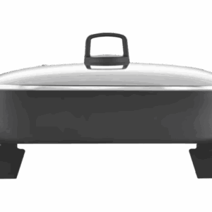 electric frypan features two layer non-stick coating for superior durability