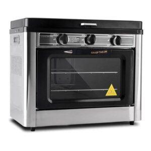 3 Burner Portable Oven Stainless steel